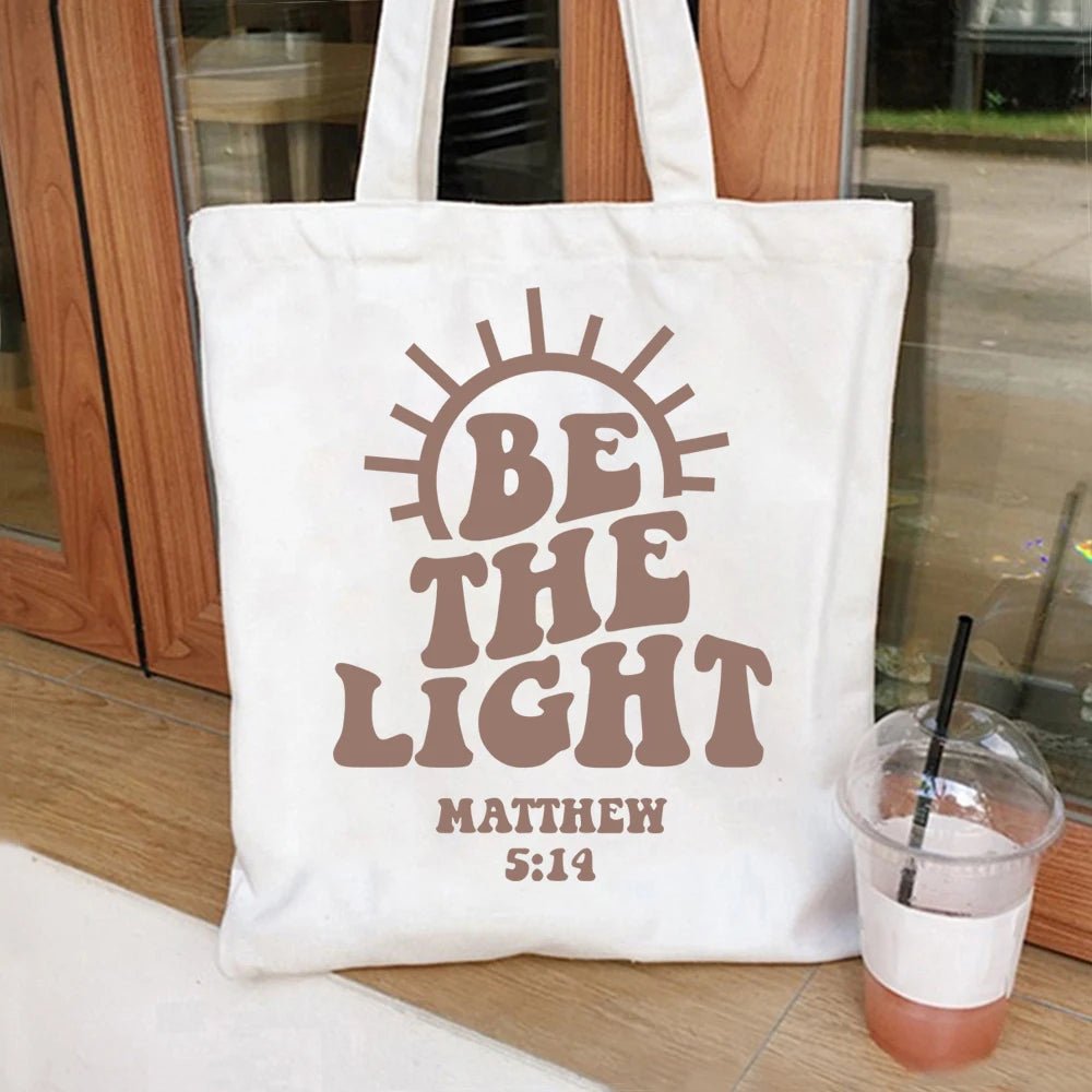 Be the Light Tote - Shopuz