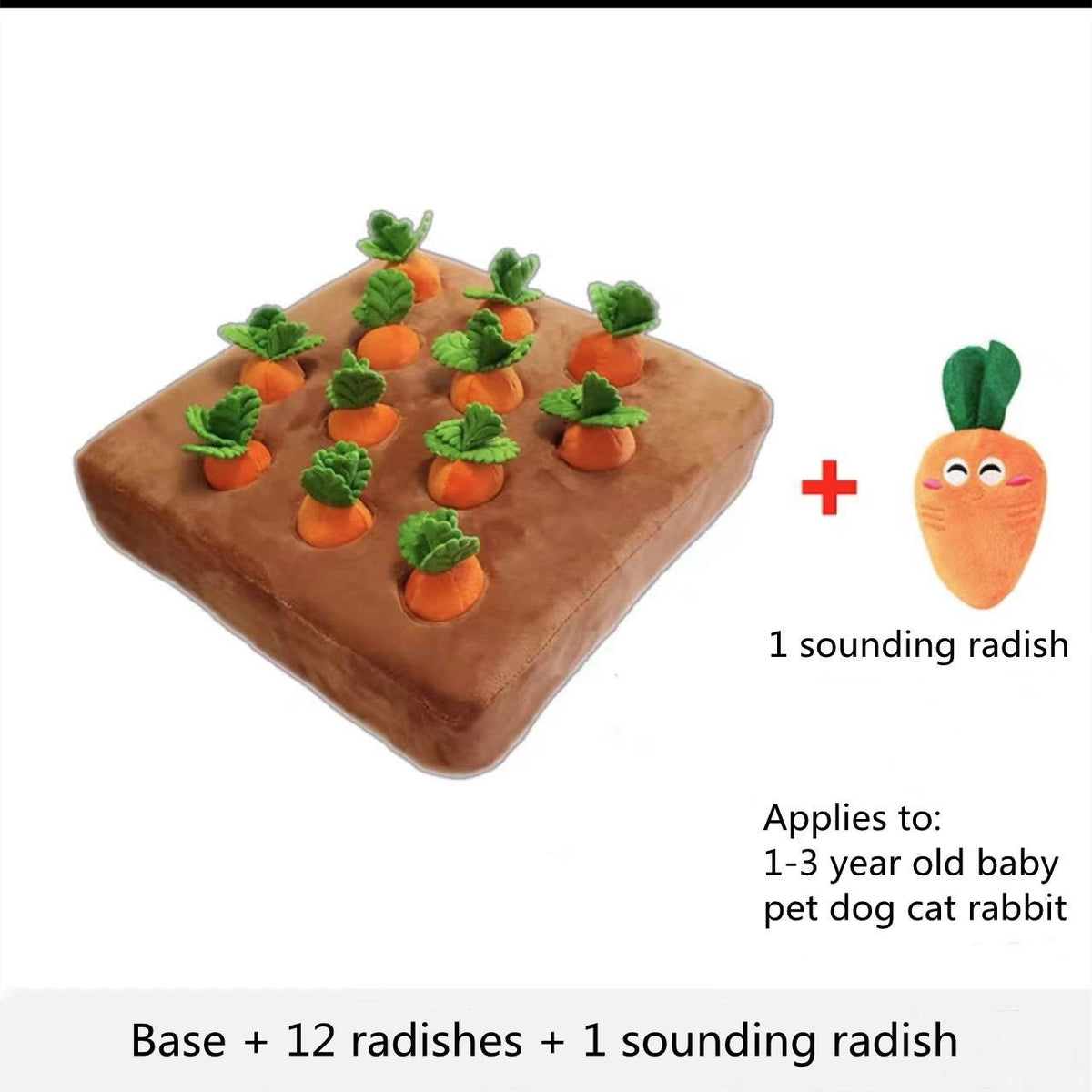 Carrot Toy for Dogs - Shopuz