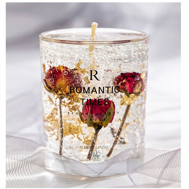 Flower Jelly Candle - Shopuz