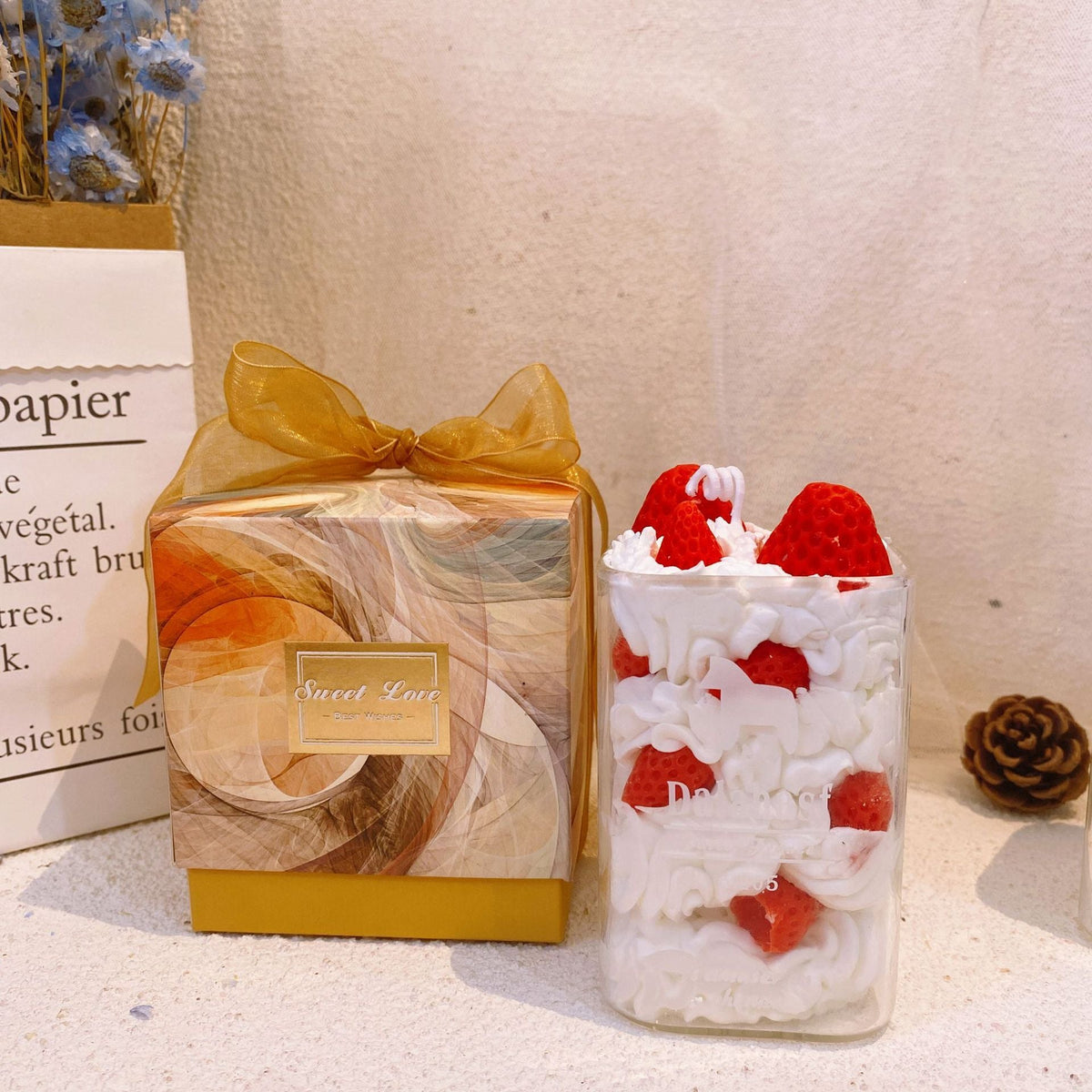 Fruit Cup Candle - Shopuz