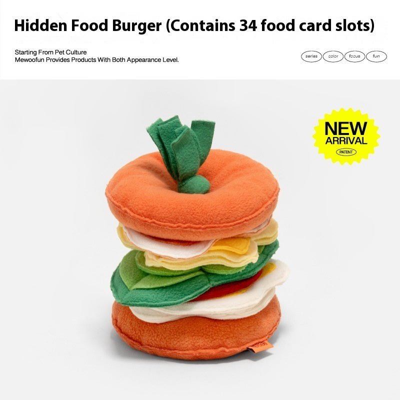 Hamburger Toy for Dogs - Shopuz