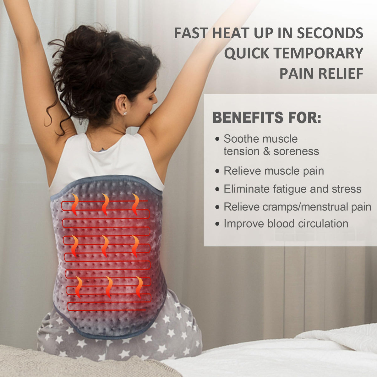 Heating Pad & Foot Warmer - AmenClub