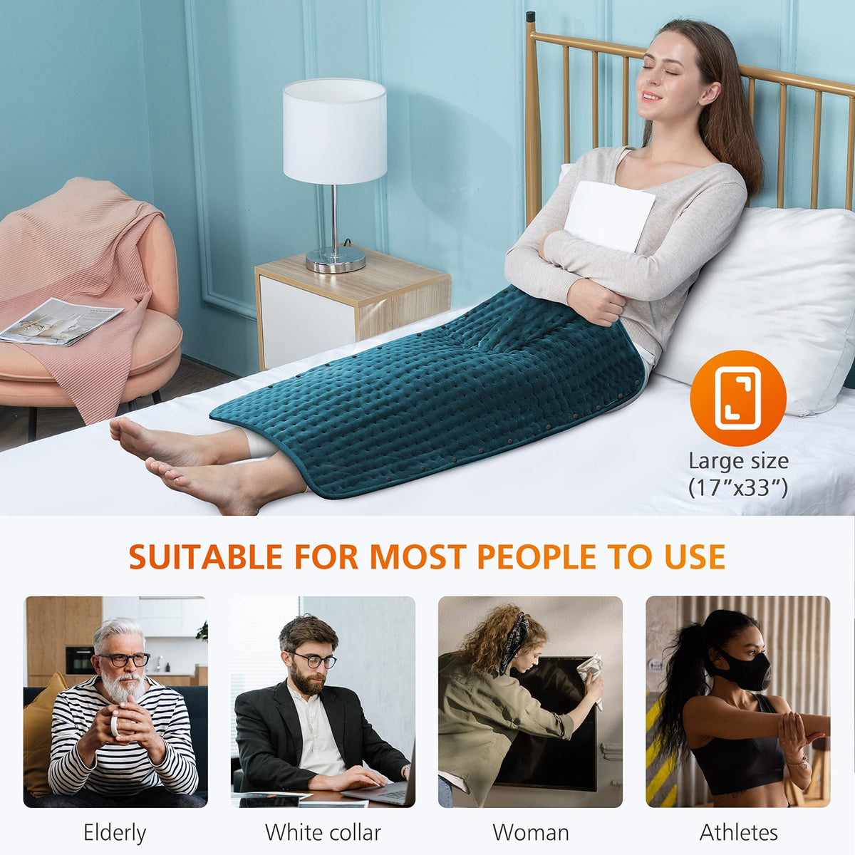 Heating Pad & Foot Warmer - AmenClub