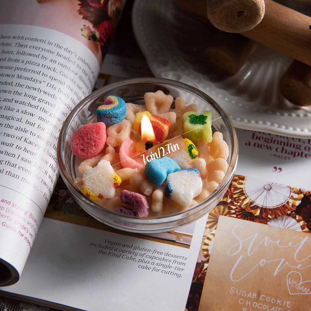 Honey Milk Bowl Soy Candle - AAH.co