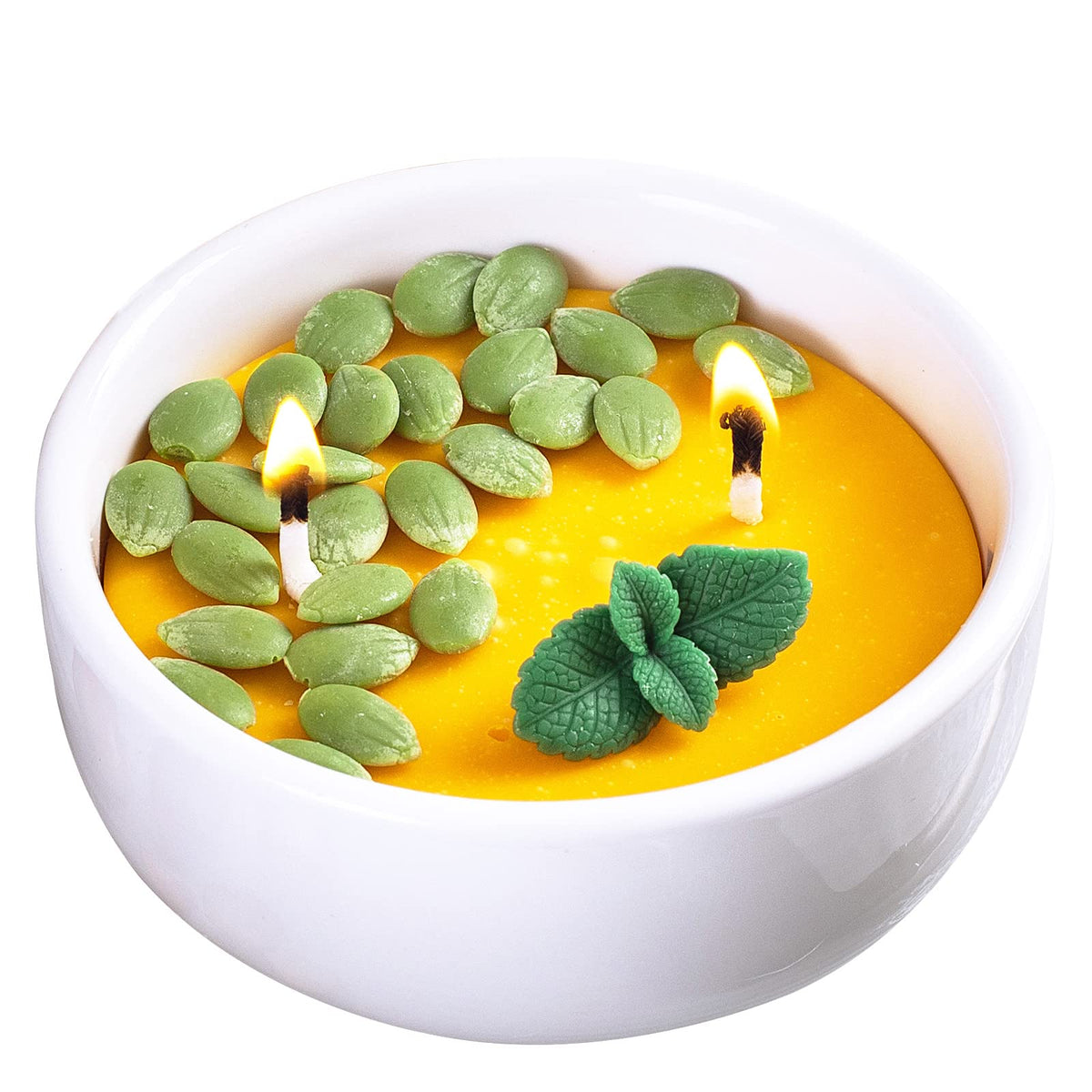 Honey Milk Bowl Soy Candle - AAH.co