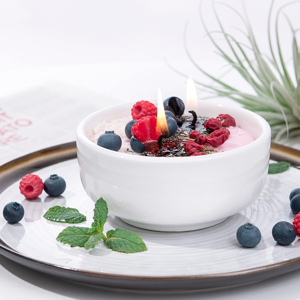 Honey Milk Bowl Soy Candle - AAH.co