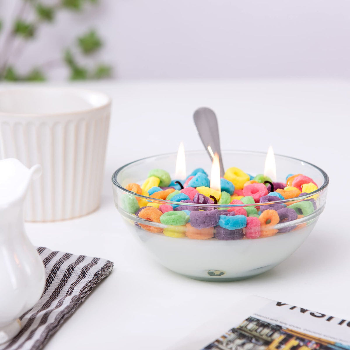 Honey Milk Bowl Soy Candle - Shopuz