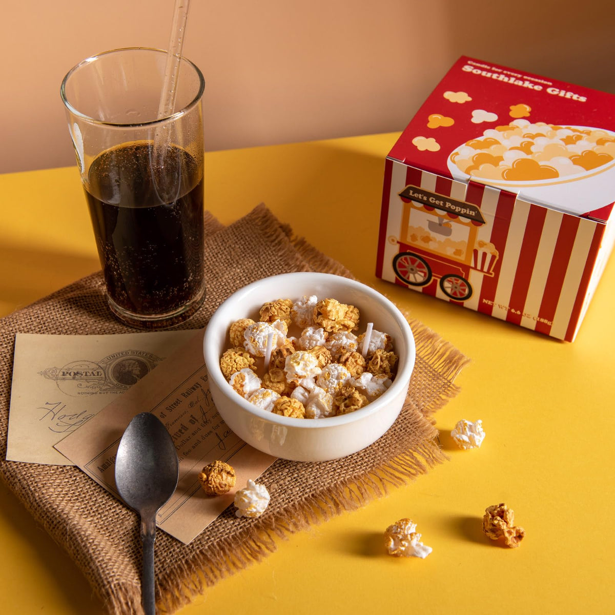 Honey Milk Bowl Soy Candle - Shopuz