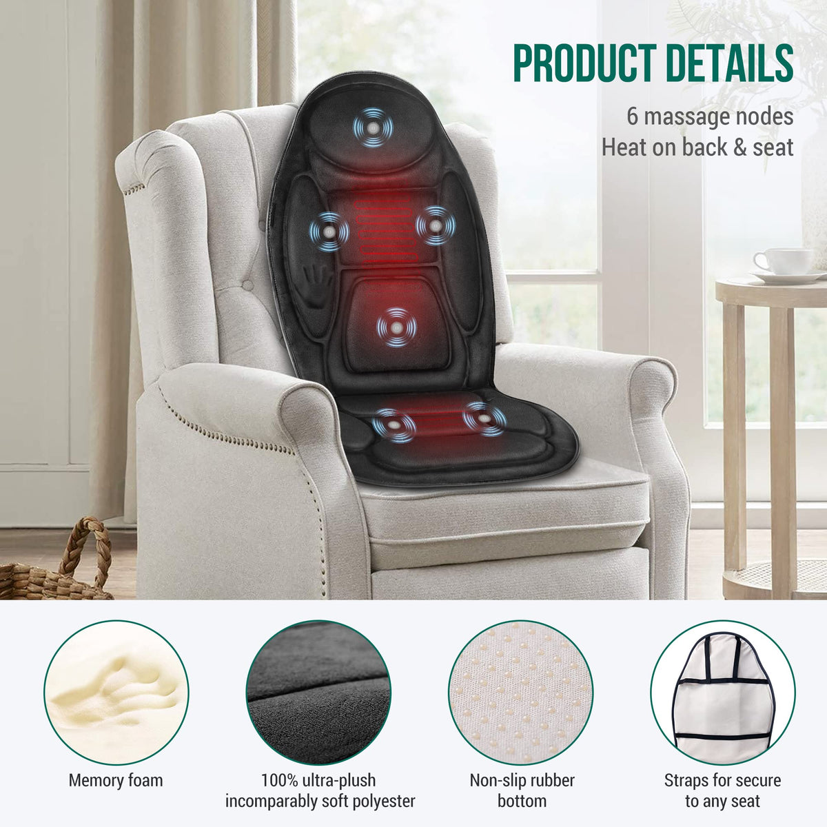 Massage Seat Cushion - AmenClub