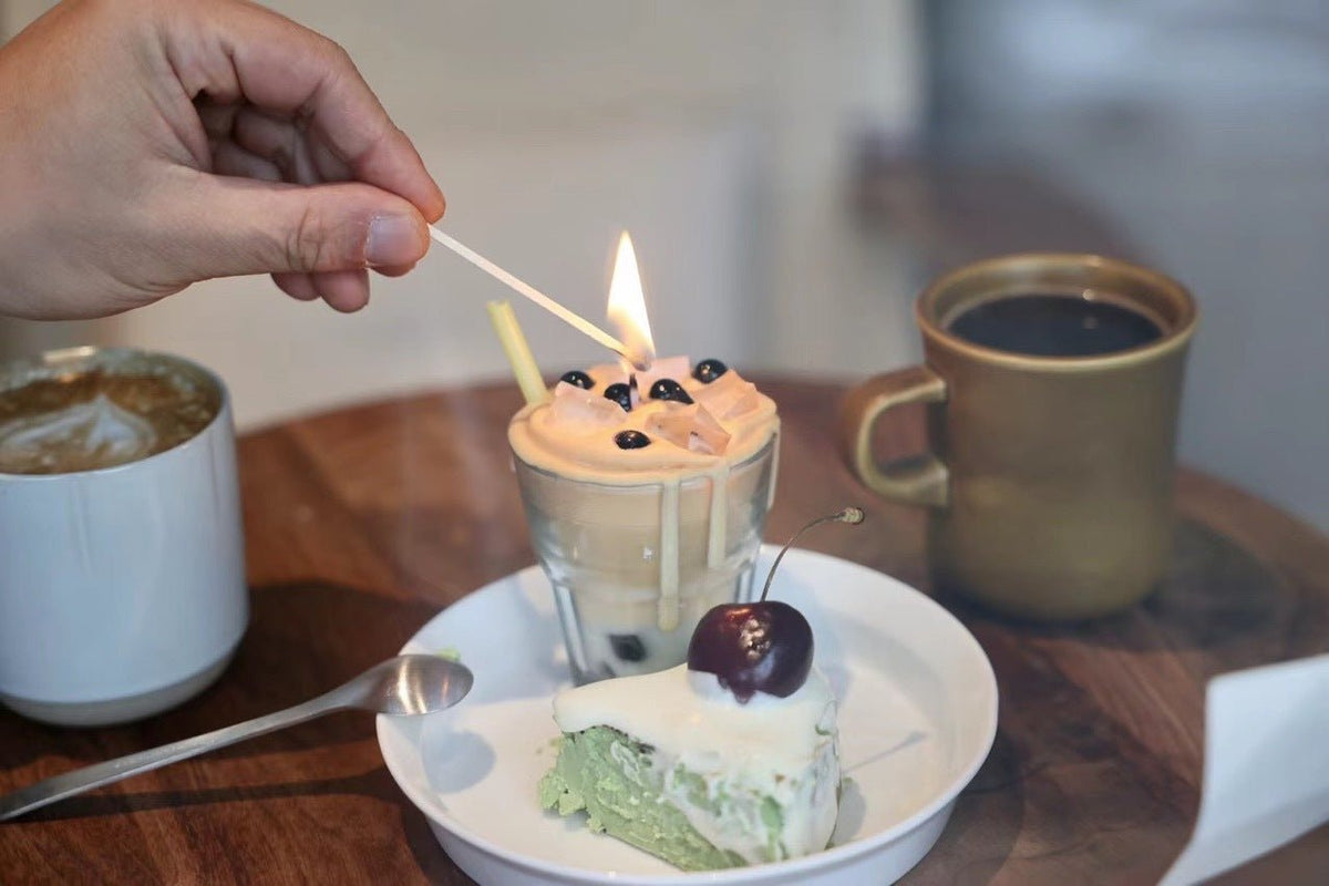 Milk Tea Candle - Shopuz