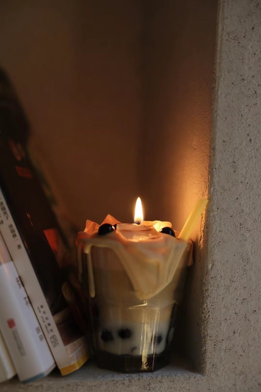 Milk Tea Candle - Shopuz