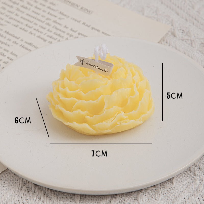 Peony Flower Candle - Shopuz