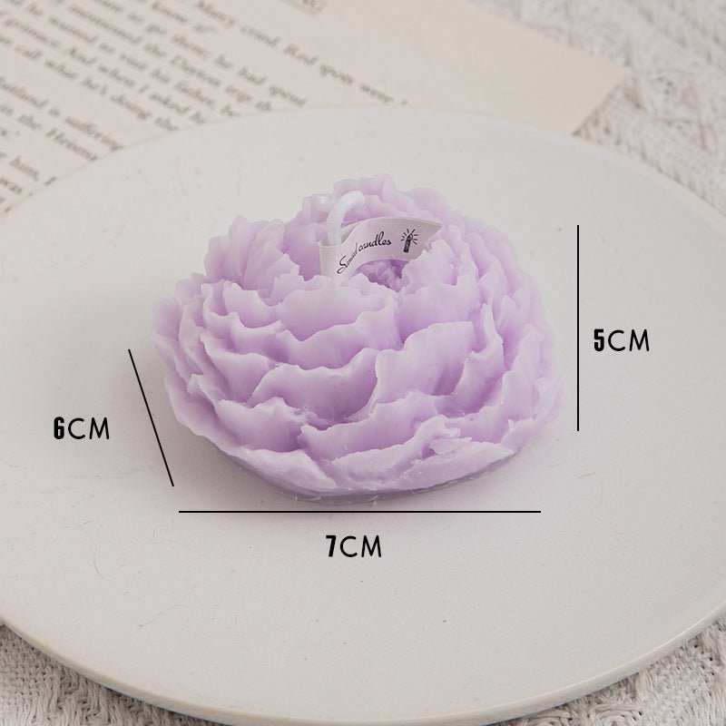 Peony Flower Candle - Shopuz