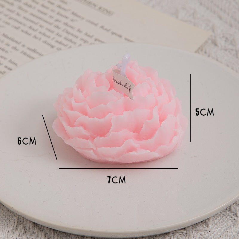 Peony Flower Candle - Shopuz