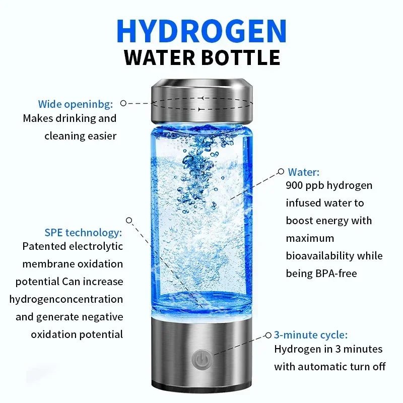 Rich Hydrogen Oxygen Water Cup - Shopuz