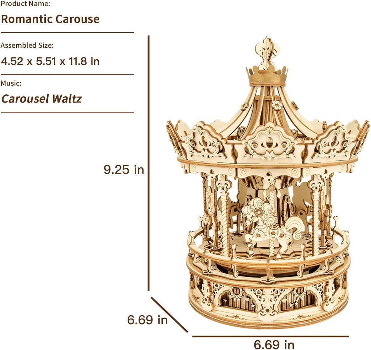 Romantic Carousel - Shopuz