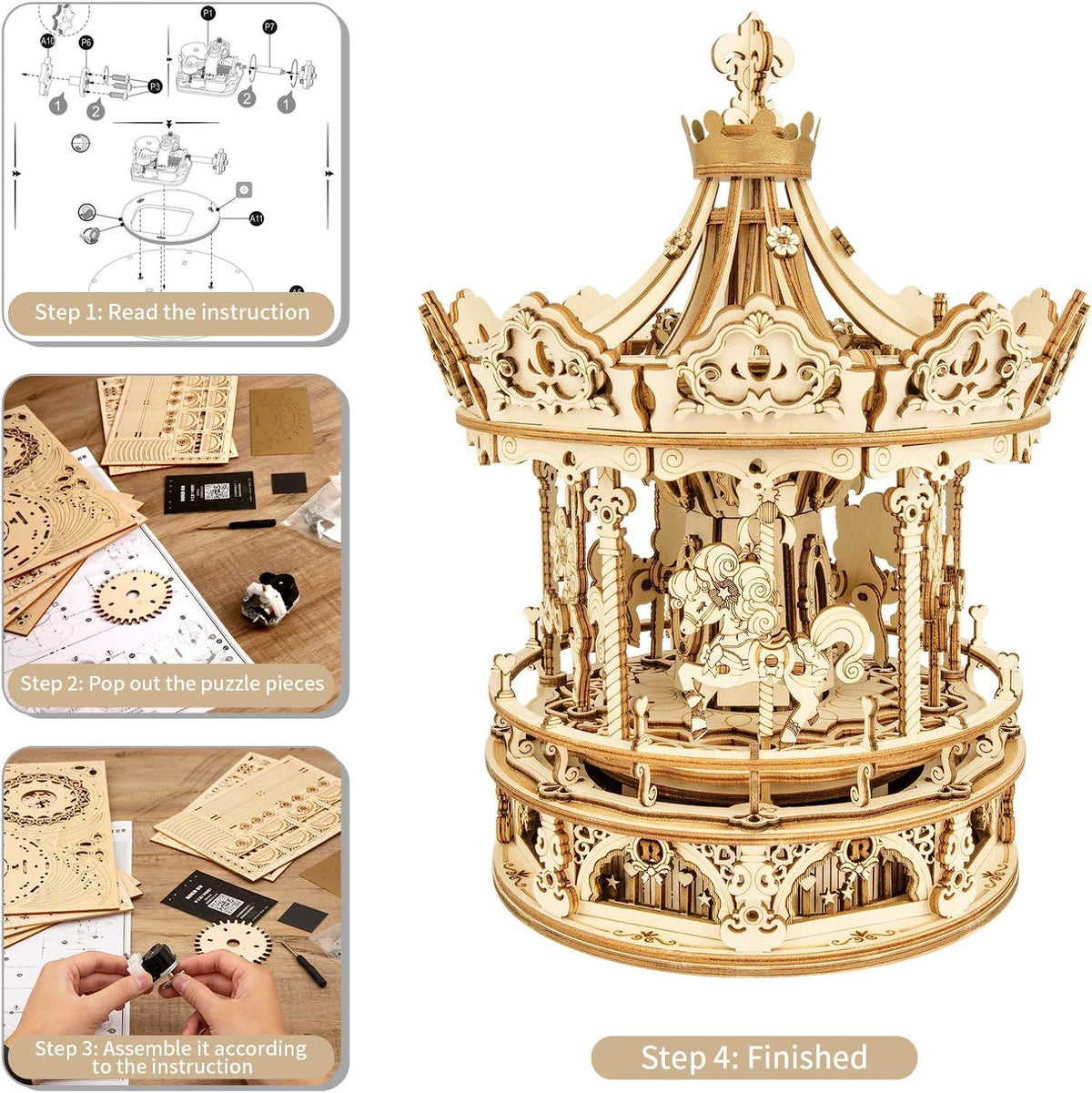 Romantic Carousel - Shopuz