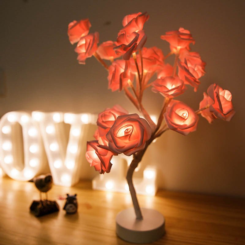 Rose Lamp - Shopuz