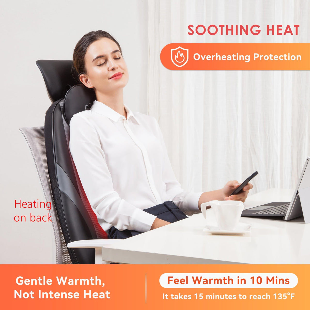 Shiatsu Massage Cushion - AmenClub