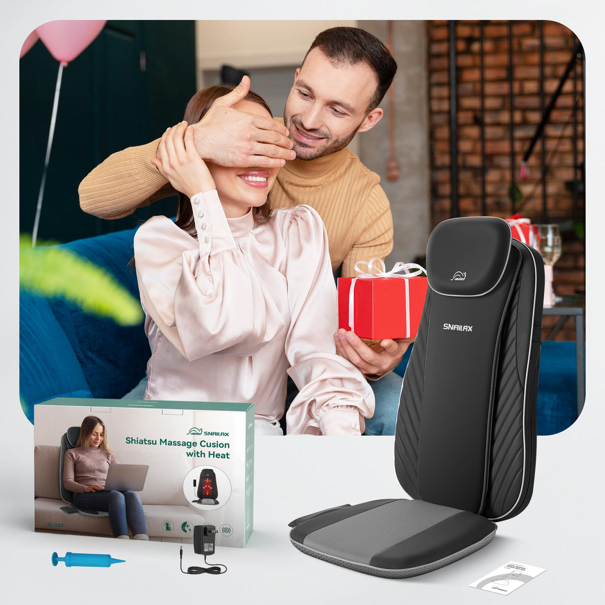 Shiatsu Massage Cushion - AmenClub