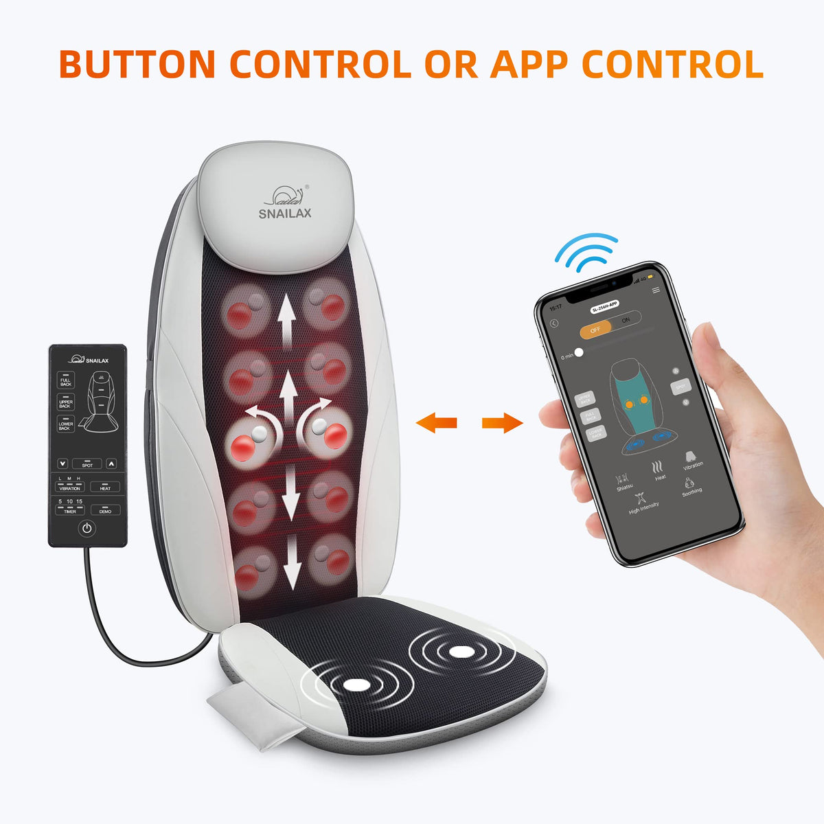 Shiatsu Massage Cushion - AmenClub