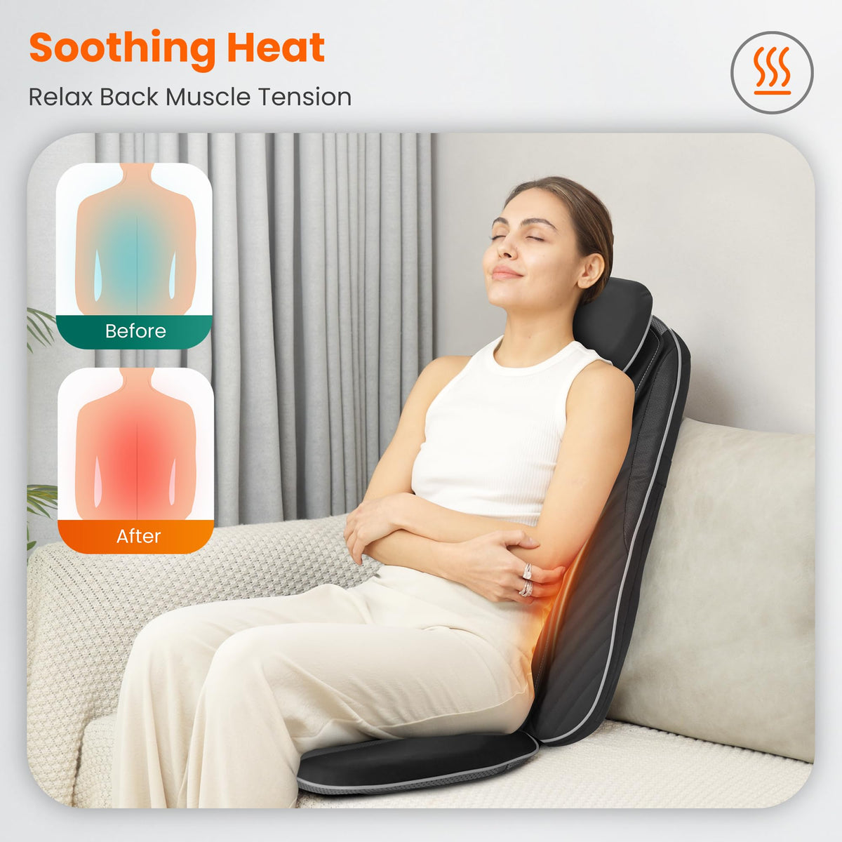 Shiatsu Massage Cushion - AmenClub