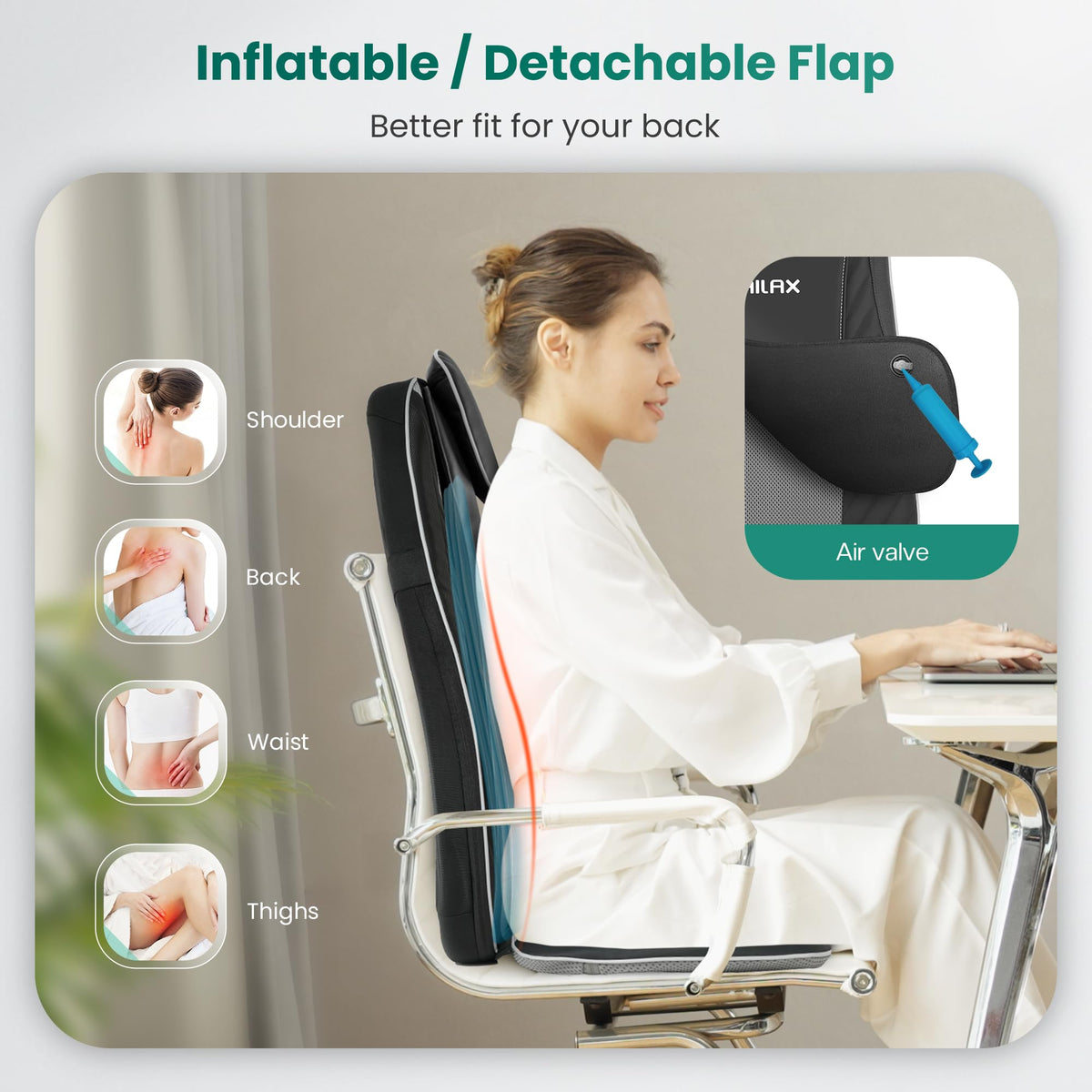 Shiatsu Massage Cushion - AmenClub