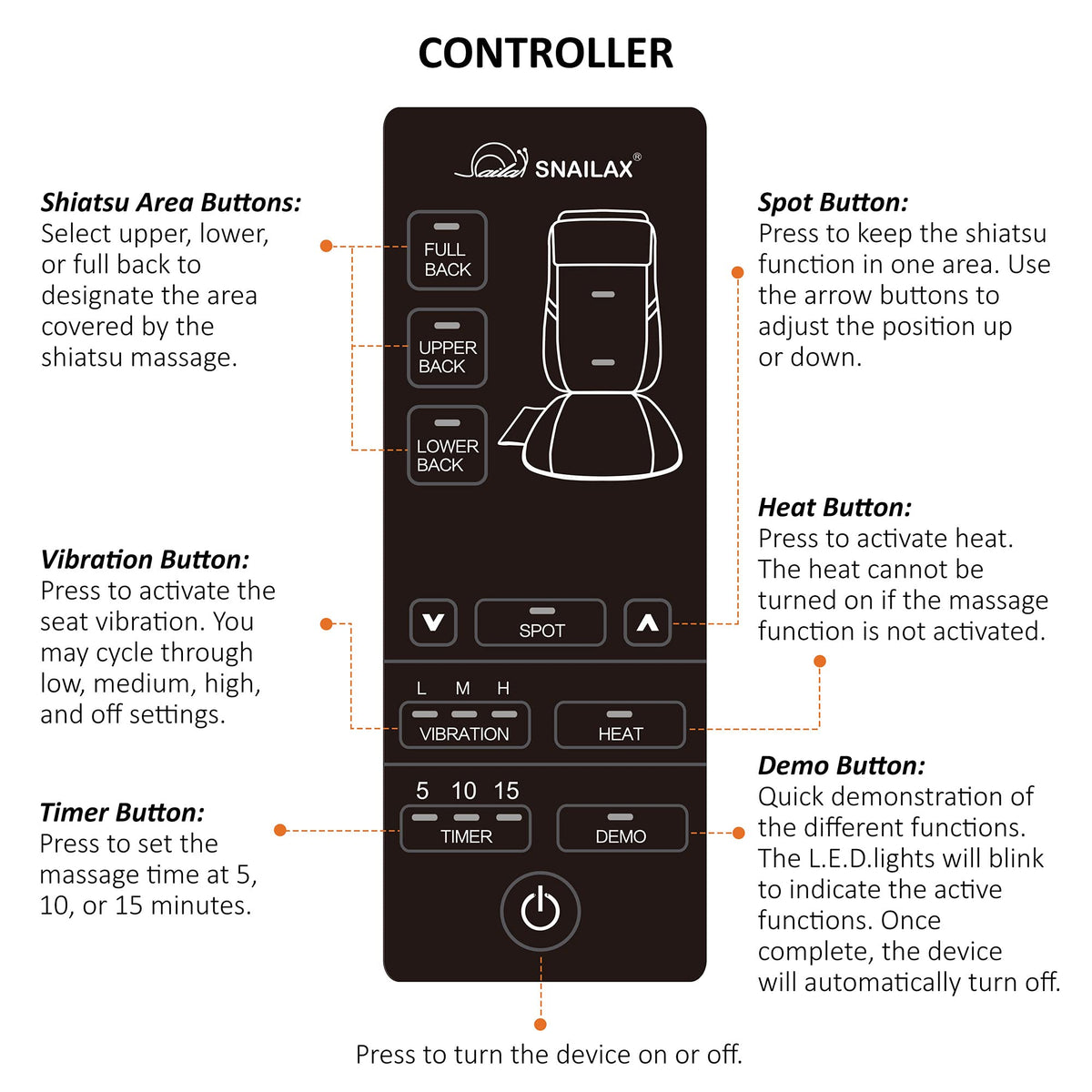 Shiatsu Massage Cushion - AmenClub