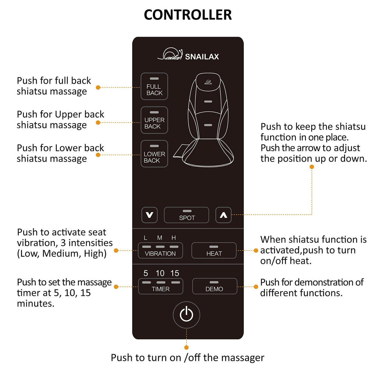 Shiatsu Massage Cushion - AmenClub