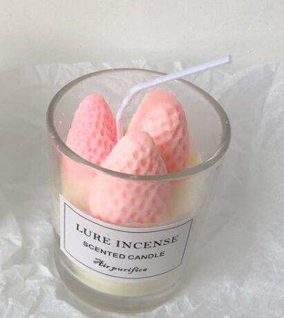 Strawberry Candle - Shopuz