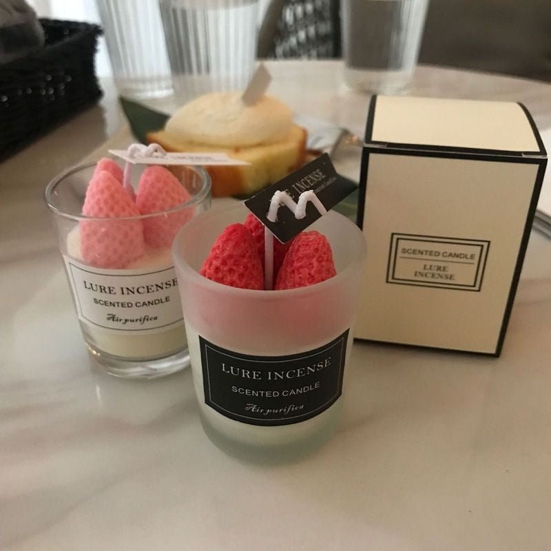 Strawberry Candle - Shopuz