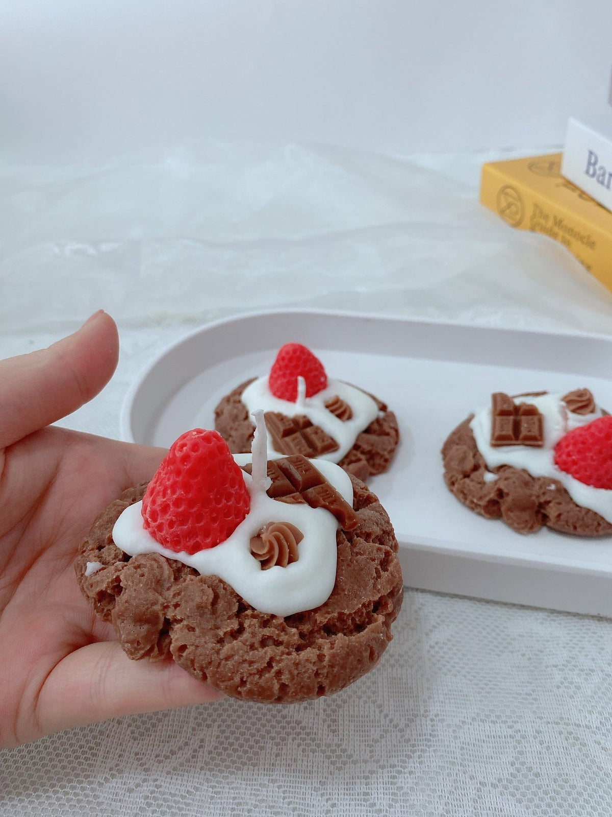 Strawberry Cookie Candle - Shopuz